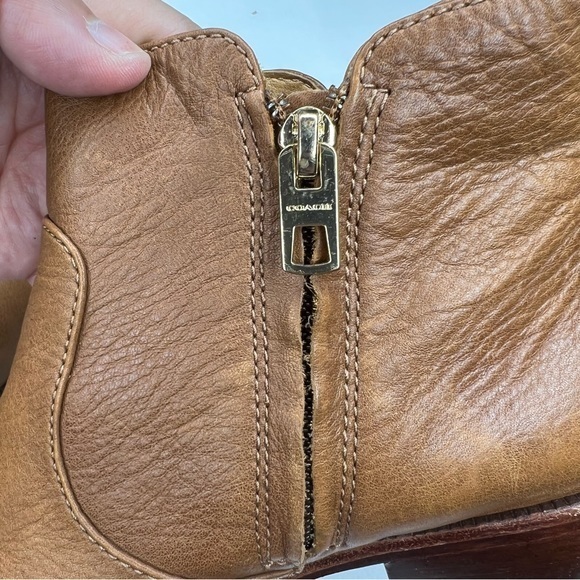 Coach Corine Ankle Boots Size 8 B - Picture 8 of 13